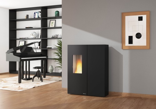 EXTRAFLAME peletová kamna Sharon Plus Steel
