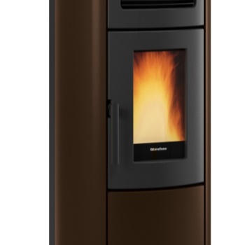 EXTRAFLAME peletová kamna Guenda Idro 5.0 s teplovodním výměníkem