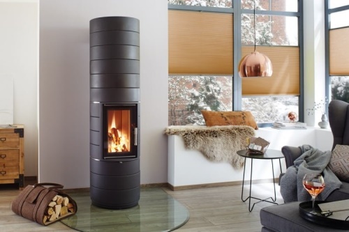 LEDA krbová kamna Colona Lite L - černý lak