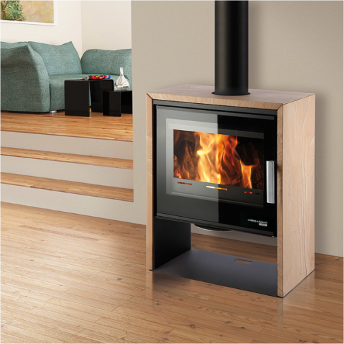 HAAS+SOHN krbová kamna Jonsbo, černá/Woodstone Prestige