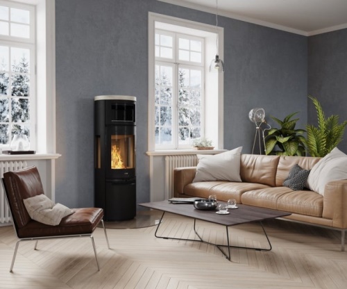 HETA krbová kamna Scan-Line 900B boční prosklení