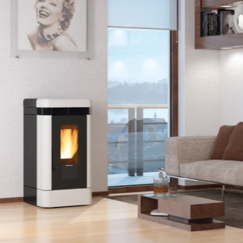 EXTRAFLAME peletová kamna Lucia Plus.16