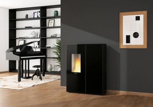 EXTRAFLAME peletová kamna Sharon Plus Crystal