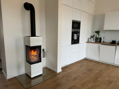 LEDA krbová kamna Corna ES - černý lak