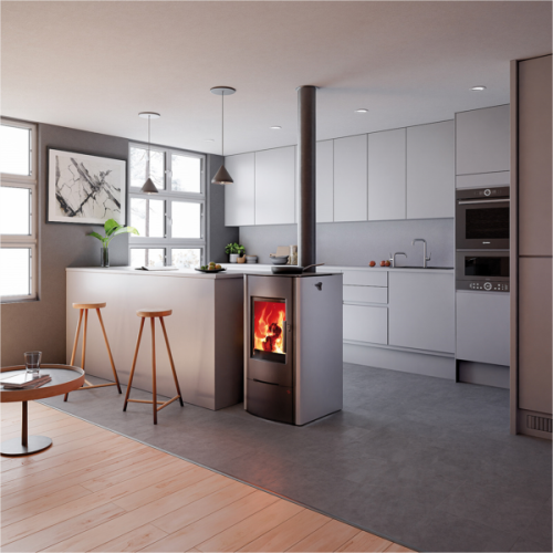HAAS+SOHN krbová kamna Firepot, bílá