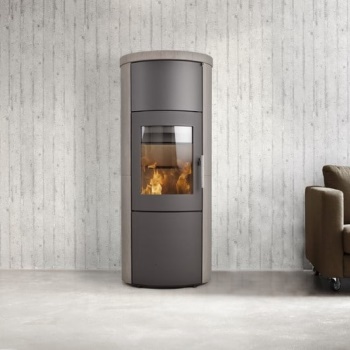 HETA krbová kamna Scan-Line 820S - kompletní obklad pískovec (Tobacco)