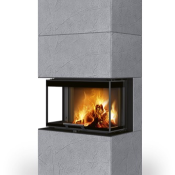 ROMOTOP designový akumulační krb s výsuvnými dvířky CARA C thermaline - Thermaline