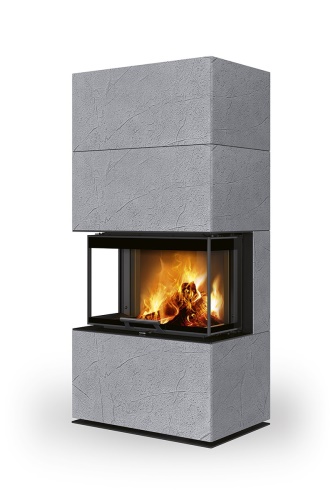 ROMOTOP designový akumulační krb s výsuvnými dvířky CARA C thermaline - Thermaline